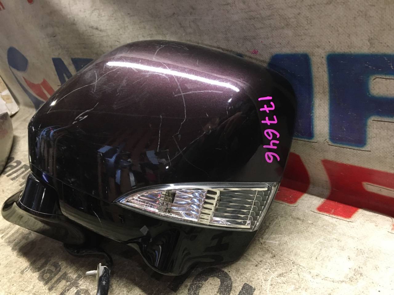 Зеркало левое переднее NISSAN ELGRAND PE52, PNE52, TE52, TNE52 2 ракурс