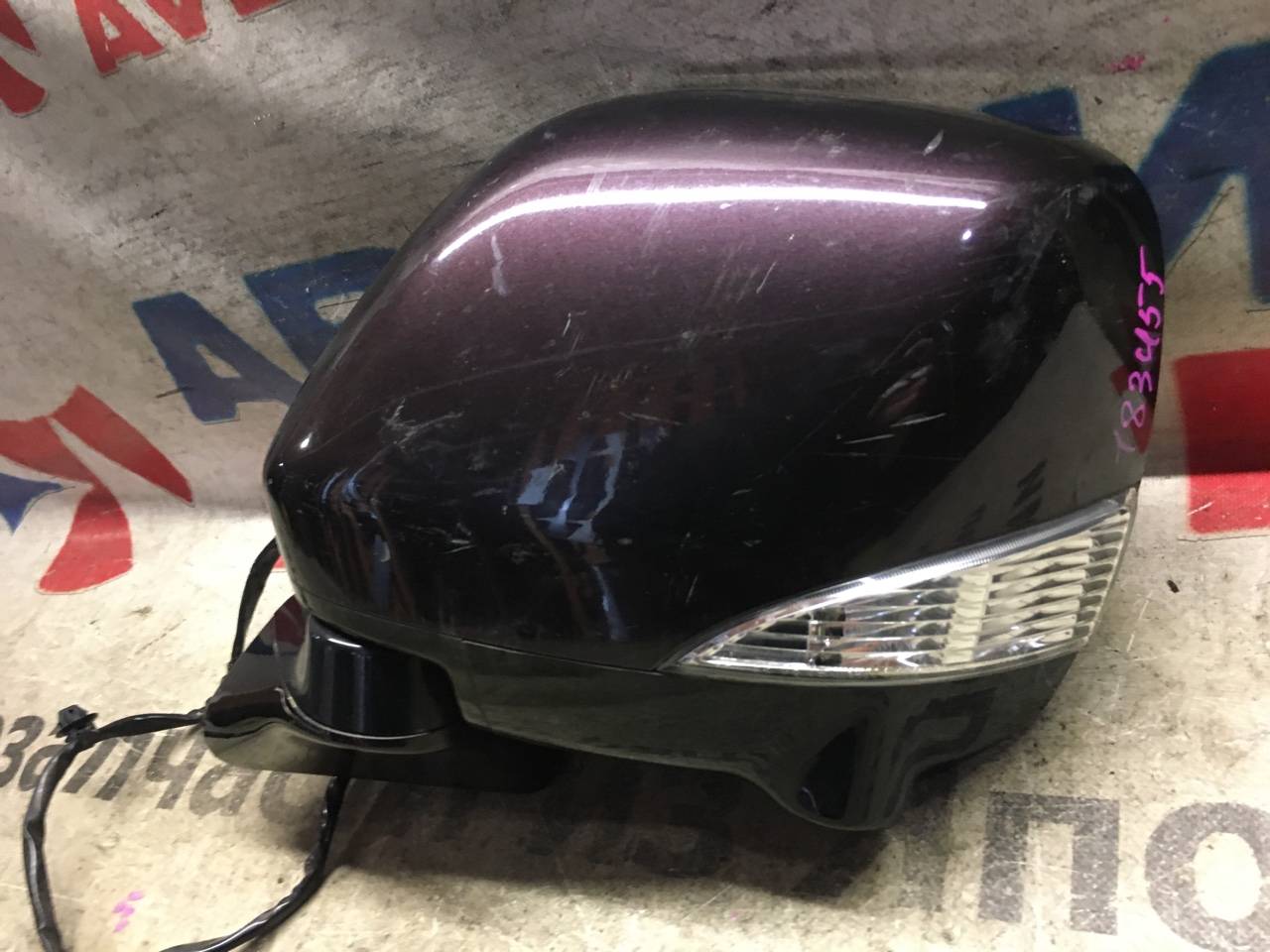 Зеркало левое переднее NISSAN ELGRAND PE52, PNE52, TE52, TNE52 2 ракурс