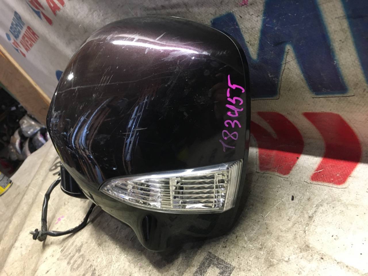 Зеркало левое переднее NISSAN ELGRAND PE52, PNE52, TE52, TNE52 3 ракурс