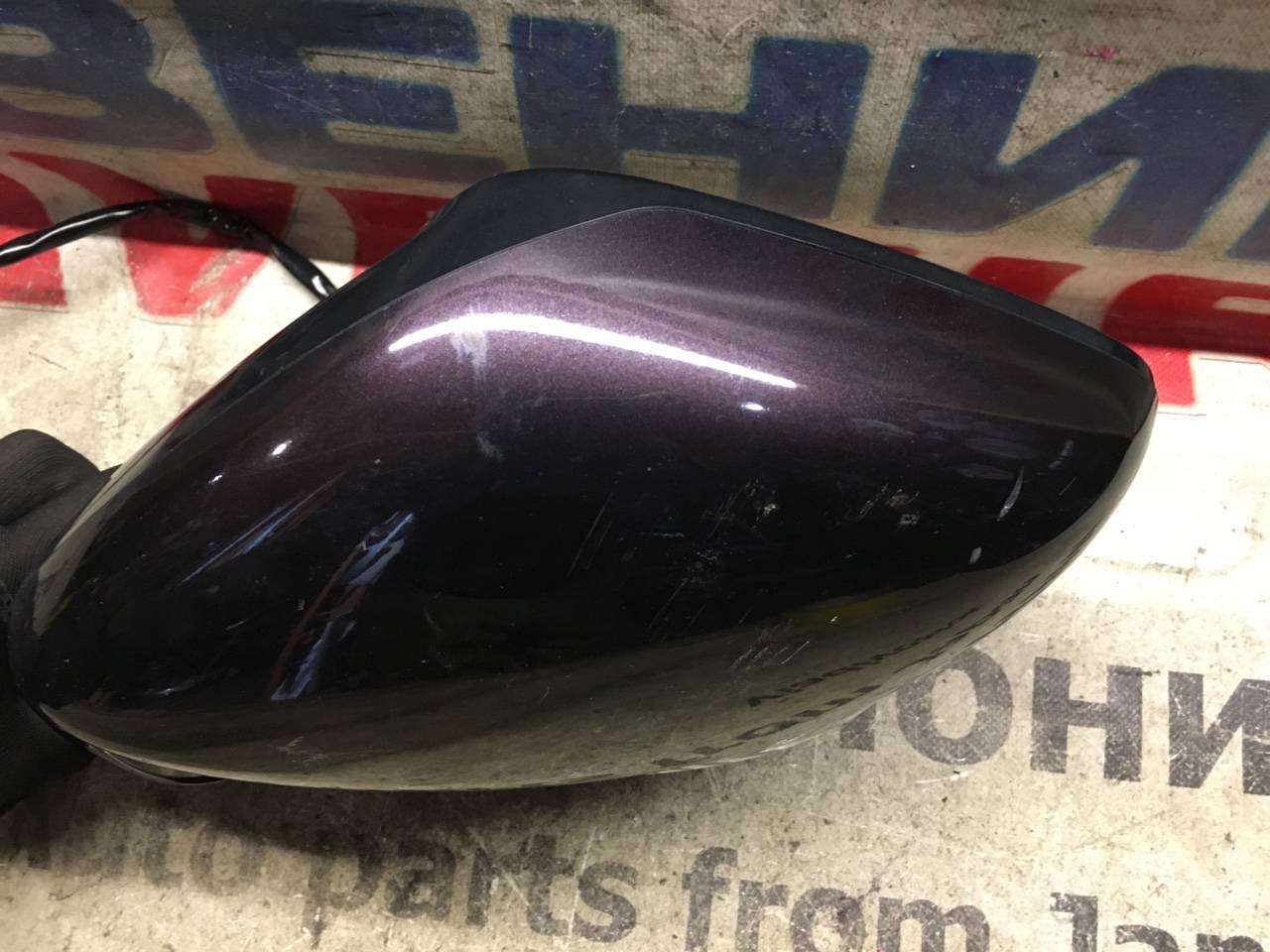 Зеркало левое переднее NISSAN ELGRAND PE52, PNE52, TE52, TNE52 4 ракурс