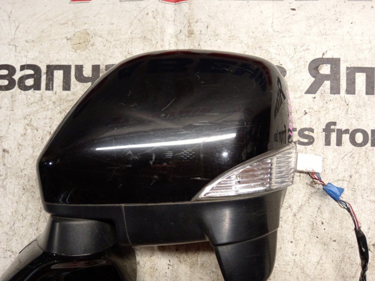 Зеркало левое переднее NISSAN ELGRAND PE52, PNE52, TE52, TNE52 2 ракурс