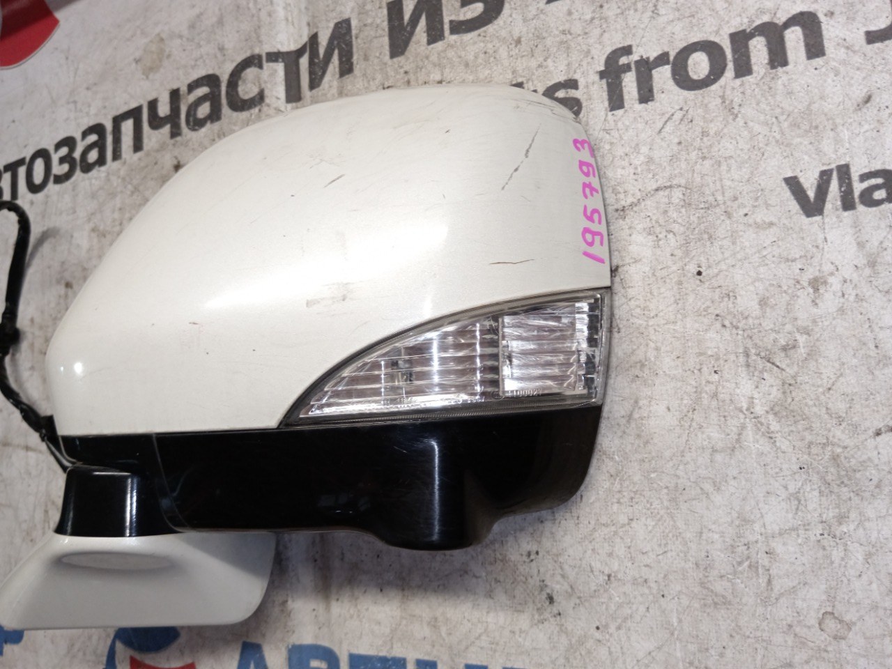 Зеркало левое переднее NISSAN ELGRAND PE52, PNE52, TE52, TNE52 4 ракурс