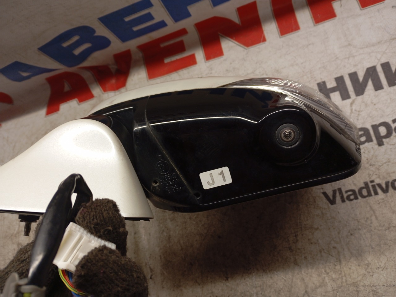 Зеркало левое переднее NISSAN ELGRAND PE52, PNE52, TE52, TNE52 2 ракурс