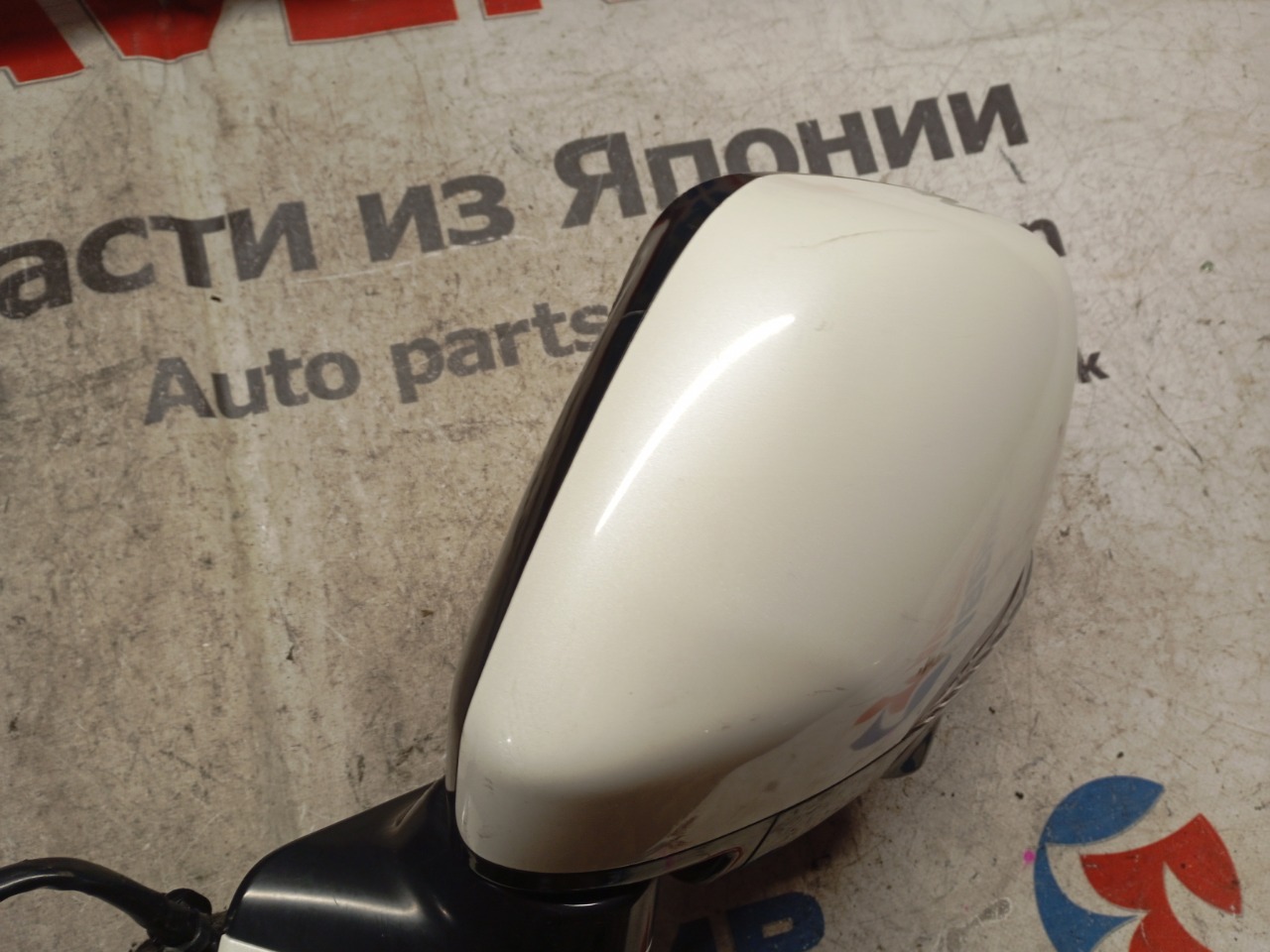 Зеркало левое переднее NISSAN ELGRAND PE52, PNE52, TE52, TNE52 3 ракурс