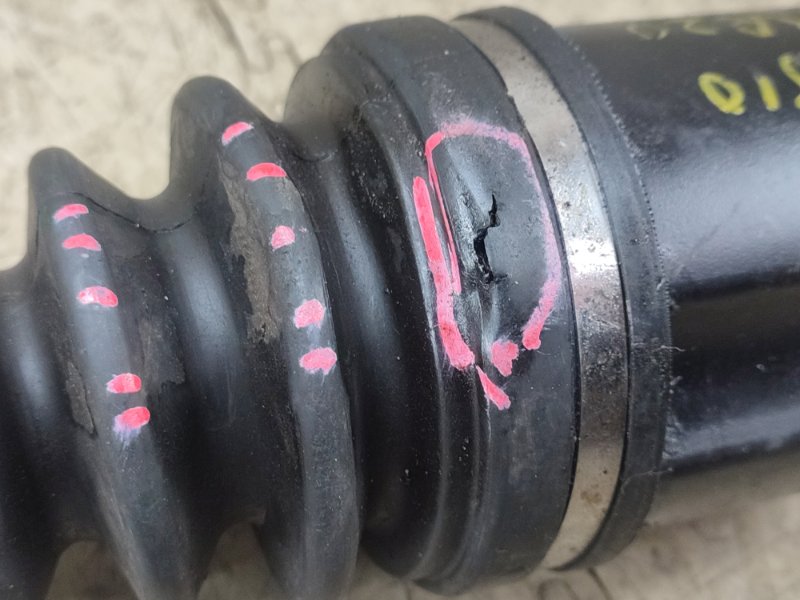 Привод левый передний NISSAN DUALIS KJ10 MR20DE 5 ракурс