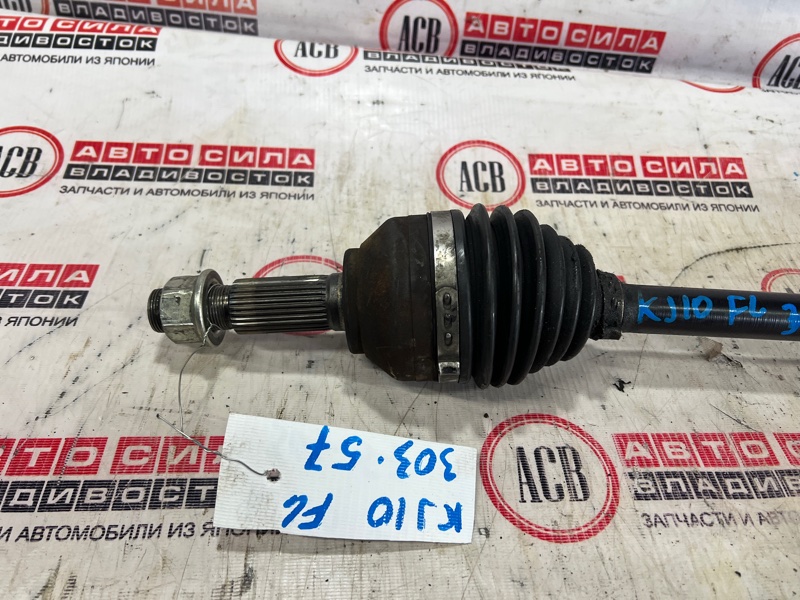 Привод левый передний NISSAN DUALIS KJ10 MR20DE 2 ракурс