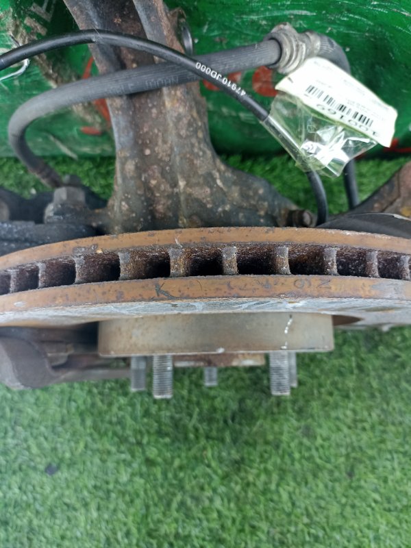 Ступица левая передняя NISSAN DUALIS KJ10 MR20DE 2 ракурс