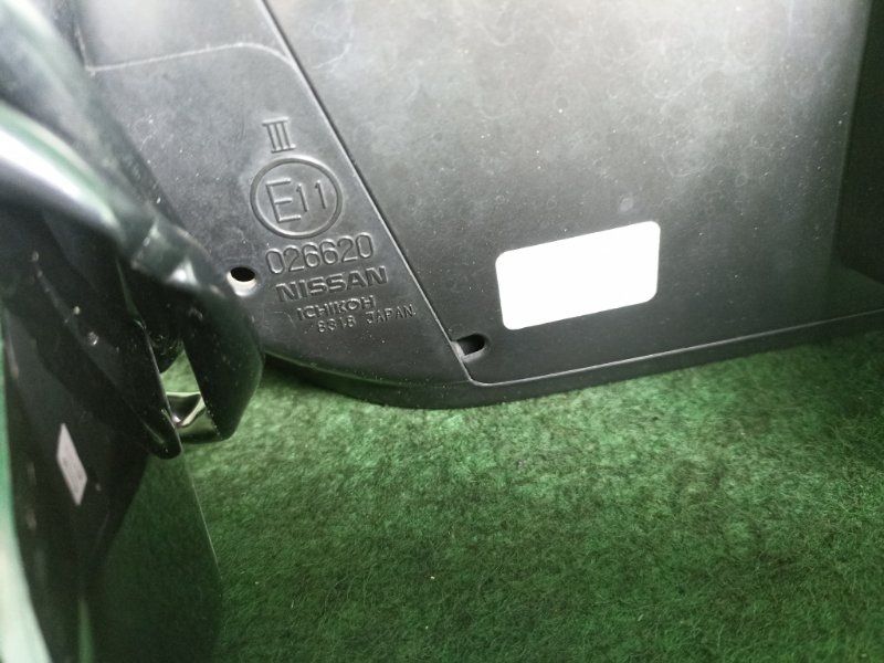 Зеркало левое переднее NISSAN ELGRAND TE52 QR25DE 5 ракурс