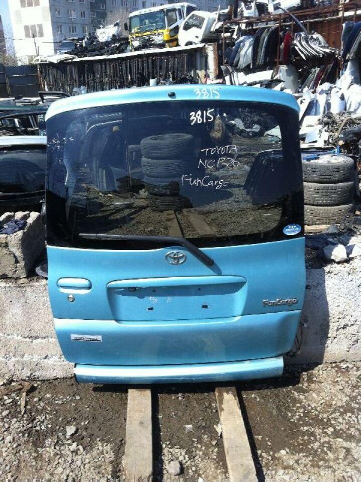 Дверь 5-я  TOYOTA FUNCARGO NCP20 NCP21 ,- 1 ракурс