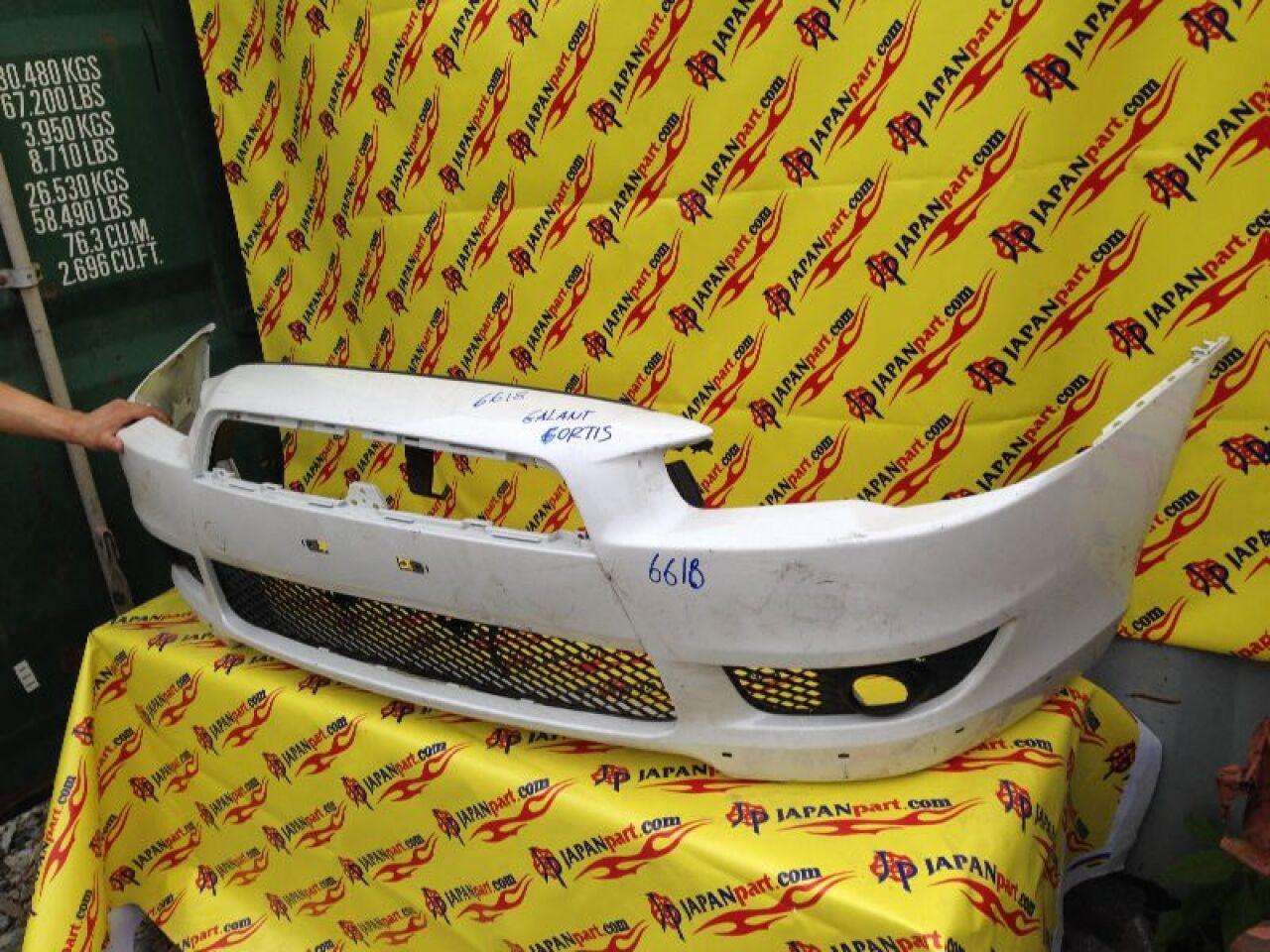Бампер передний MITSUBISHI GALANT FORTIS CX3A CX4A CX6A CY3A CY4A CY6A - 2 ракурс