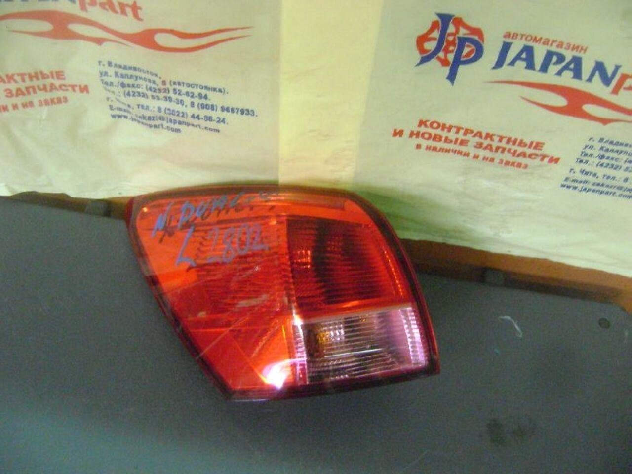 Стоп-сигнал левый NISSAN DUALIS J10E - 1 ракурс Стоп-сигнал левый NISSAN DUALIS J10E - 1 ракурс