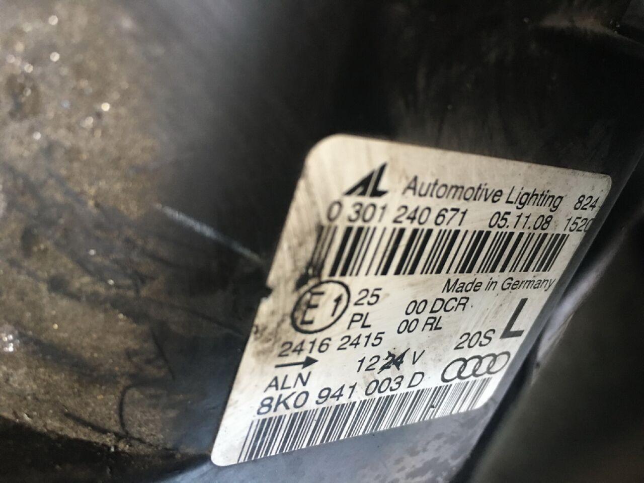 Nose cut AUDI A4 8K CDH 24162415 XENON 4 ракурс