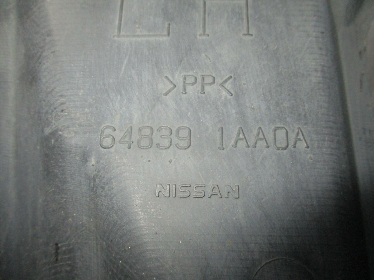 Защита двигателя левая передняя NISSAN ELGRAND TE52 64839 1AA0A 3 ракурс