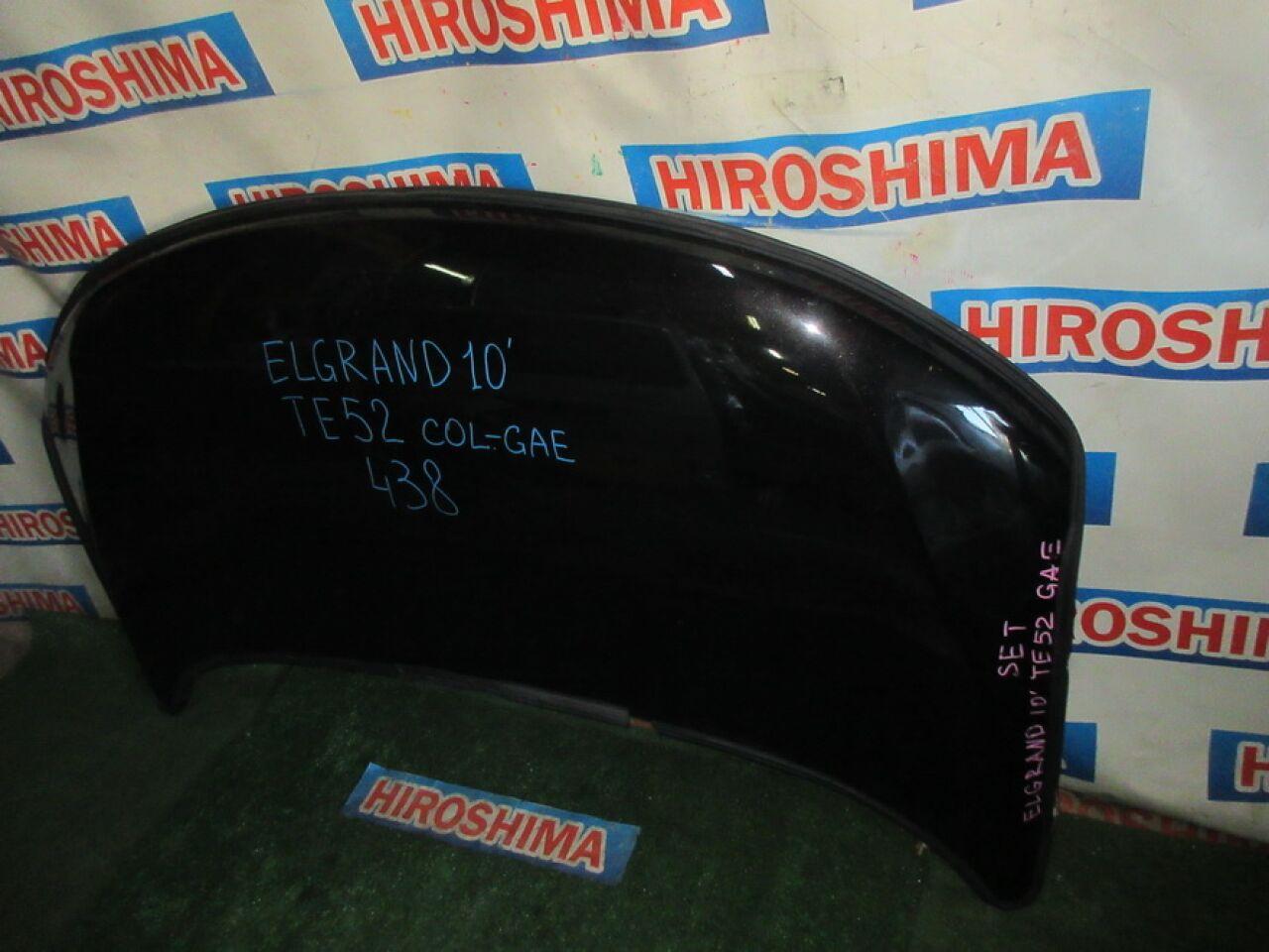 Капот NISSAN ELGRAND TE52 2 ракурс