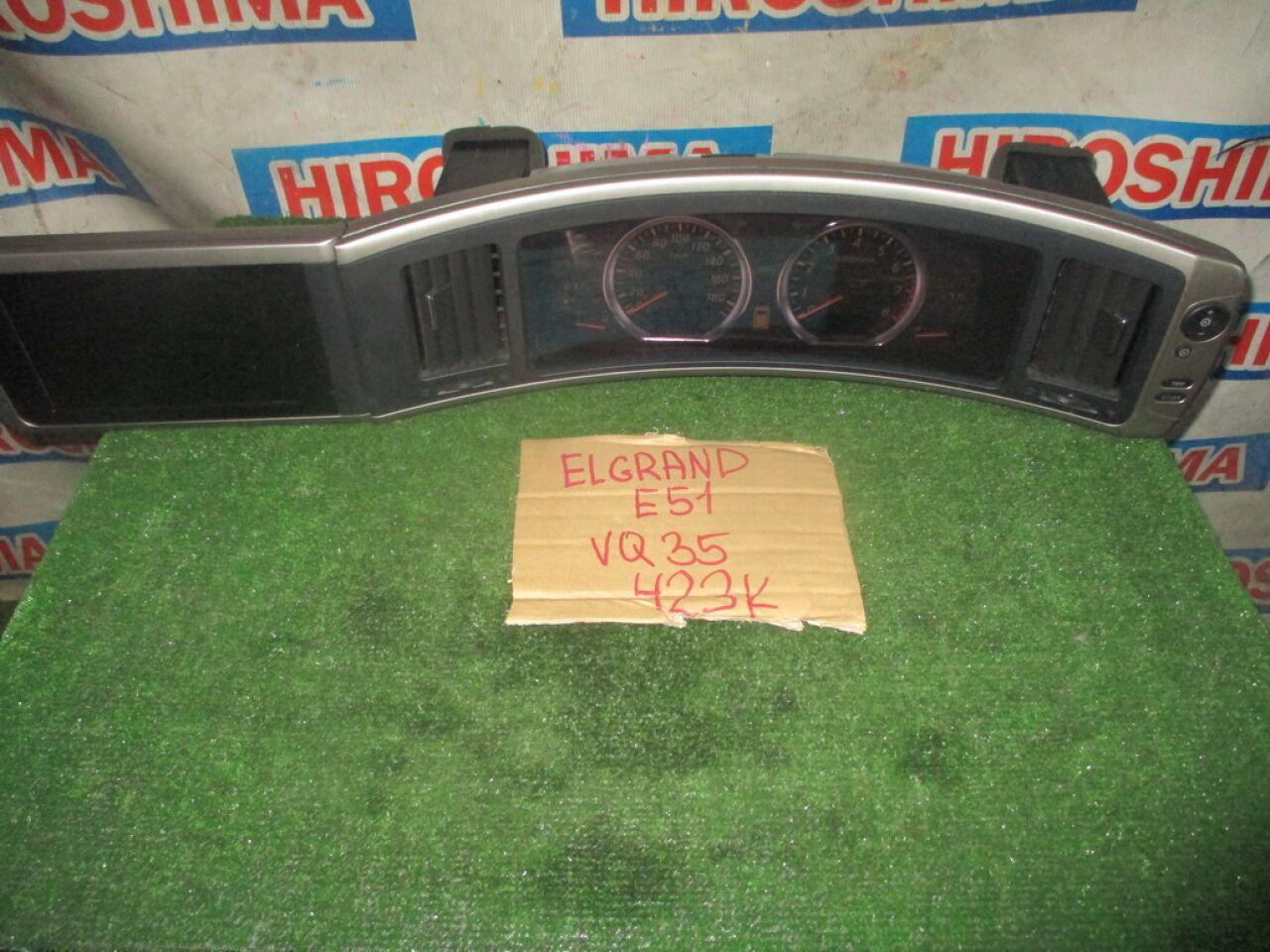 Спидометр NISSAN ELGRAND E51 VQ35DE 28086 WL000 1 ракурс