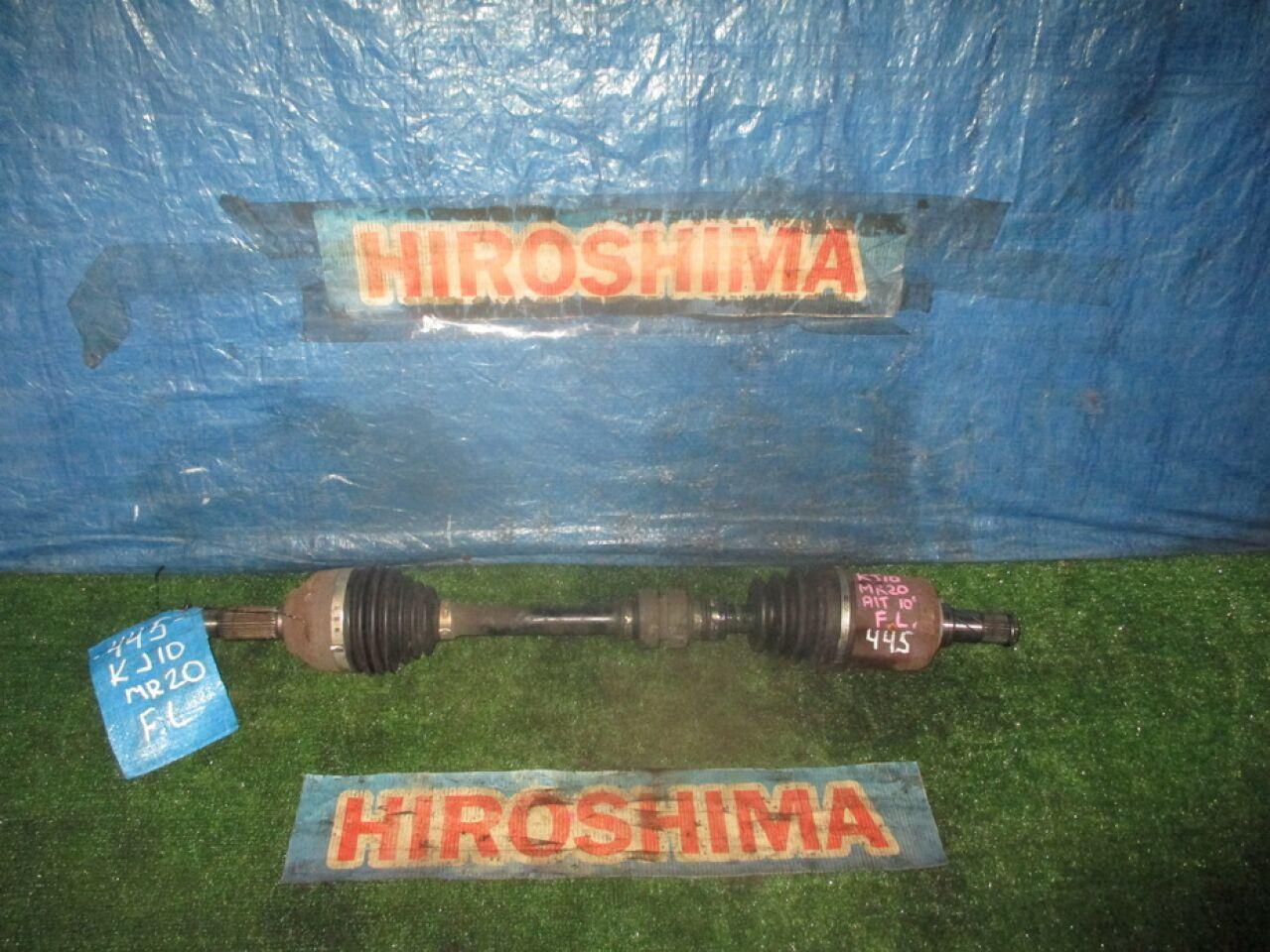 Привод левый передний NISSAN DUALIS KJ10 MR20DE 2WD 1 ракурс