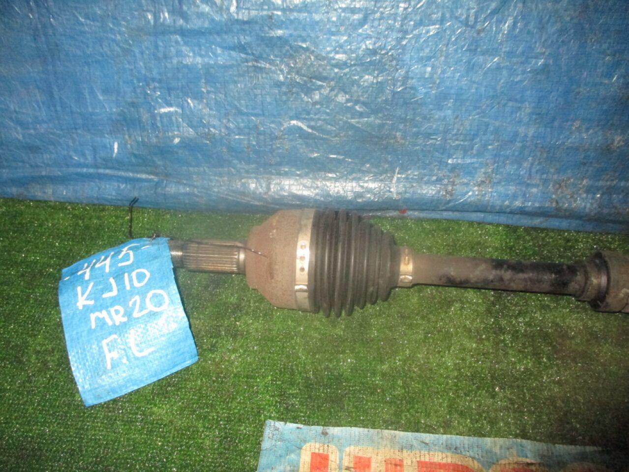 Привод левый передний NISSAN DUALIS KJ10 MR20DE 2WD 2 ракурс