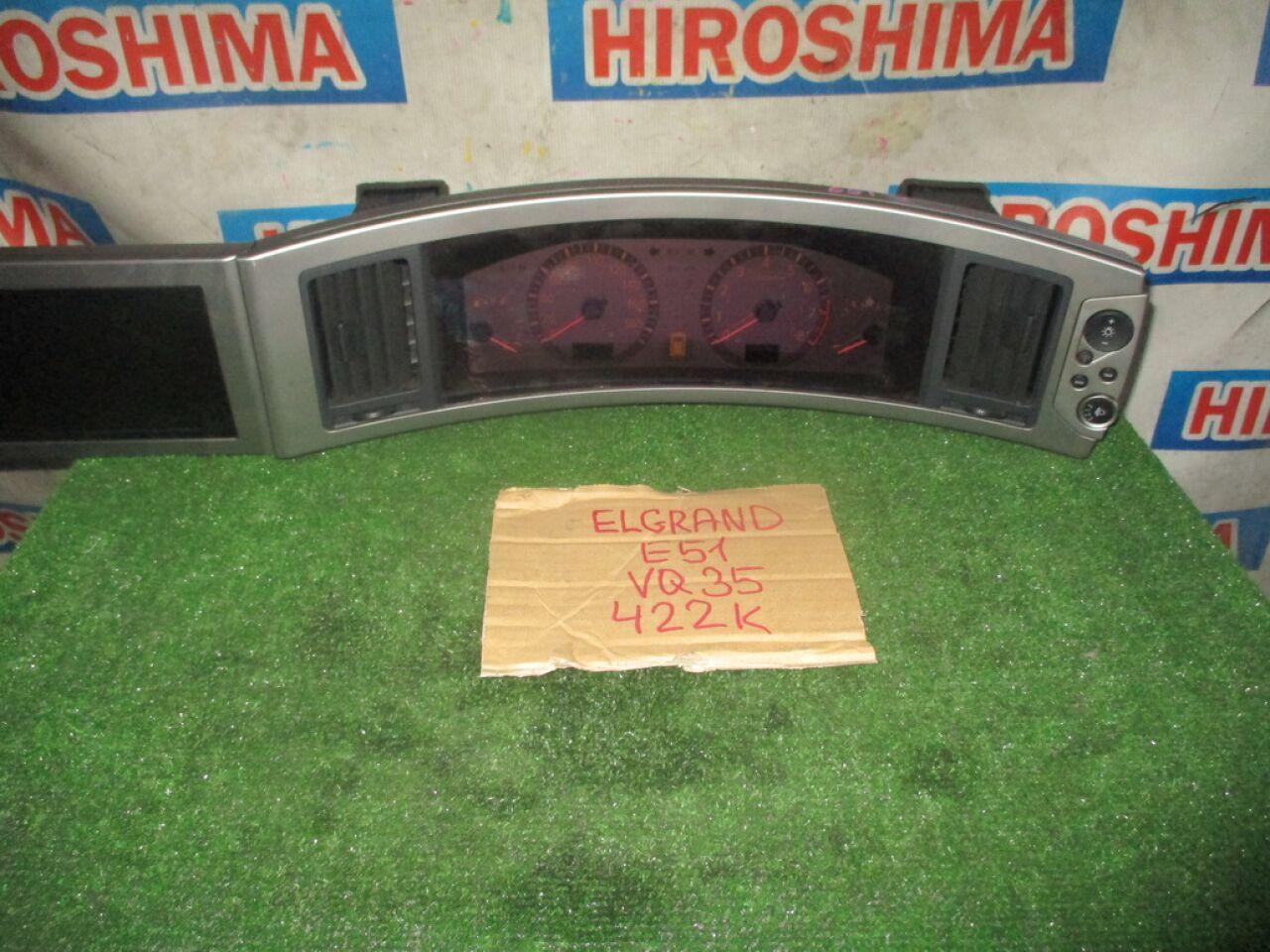 Спидометр NISSAN ELGRAND E51 VQ35DE 28086 WL000 1 ракурс