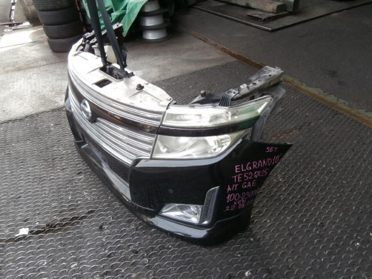 Nose cut NISSAN ELGRAND TE52 QR25DE 100-23008 XENON 3 ракурс