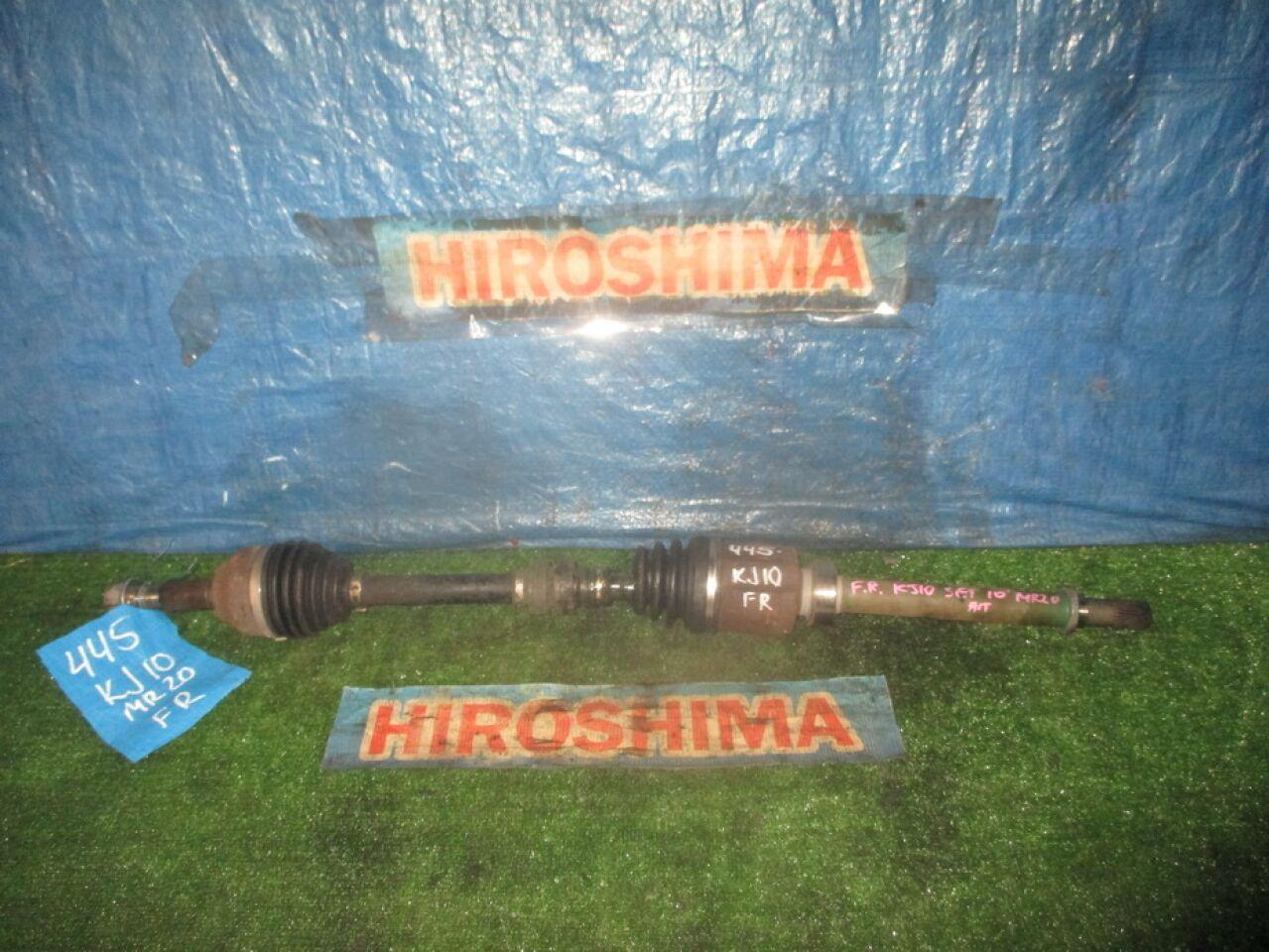 Привод правый передний NISSAN DUALIS KJ10 MR20DE 2WD 1 ракурс