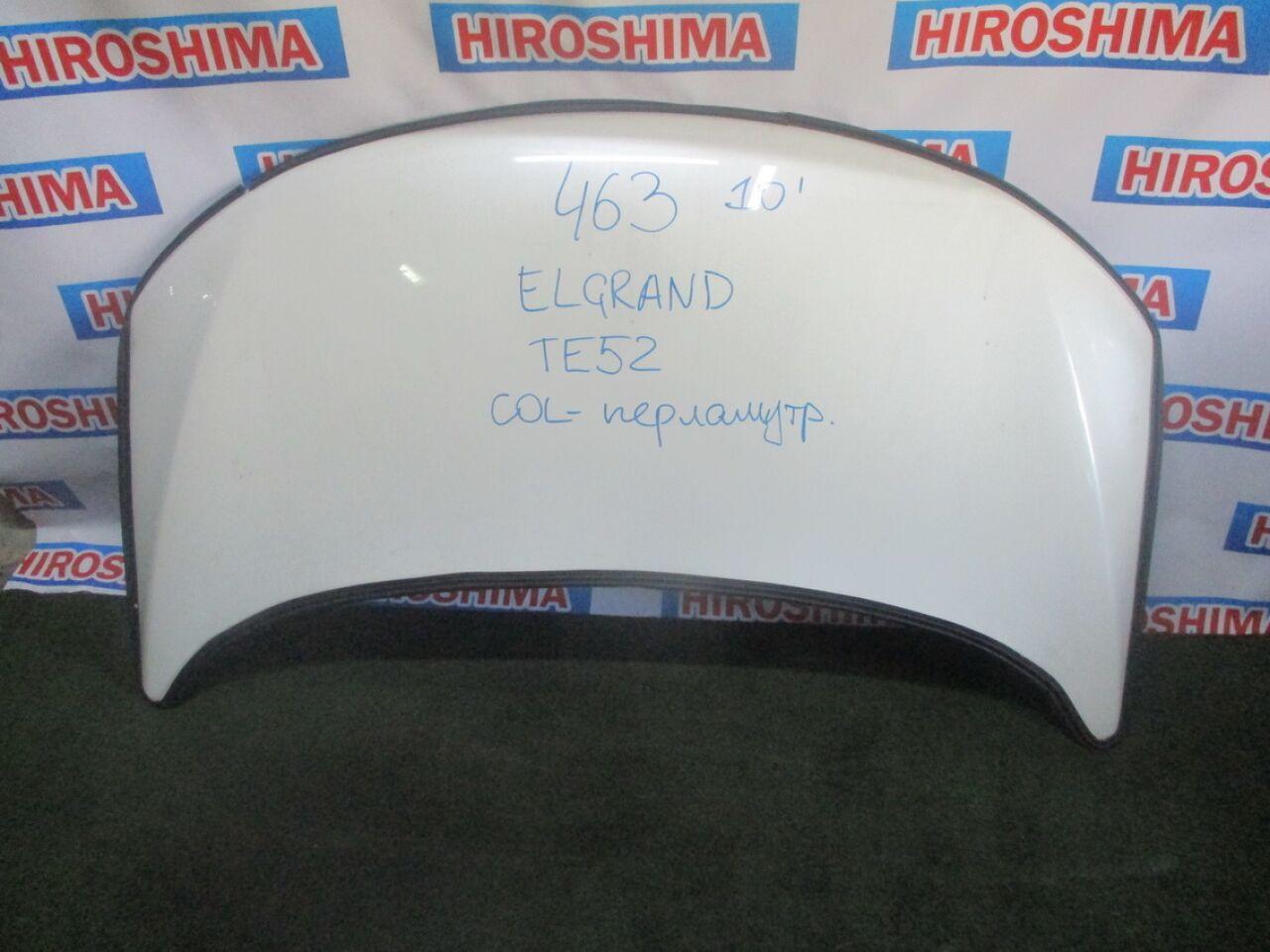 Капот NISSAN ELGRAND TE52 1 ракурс