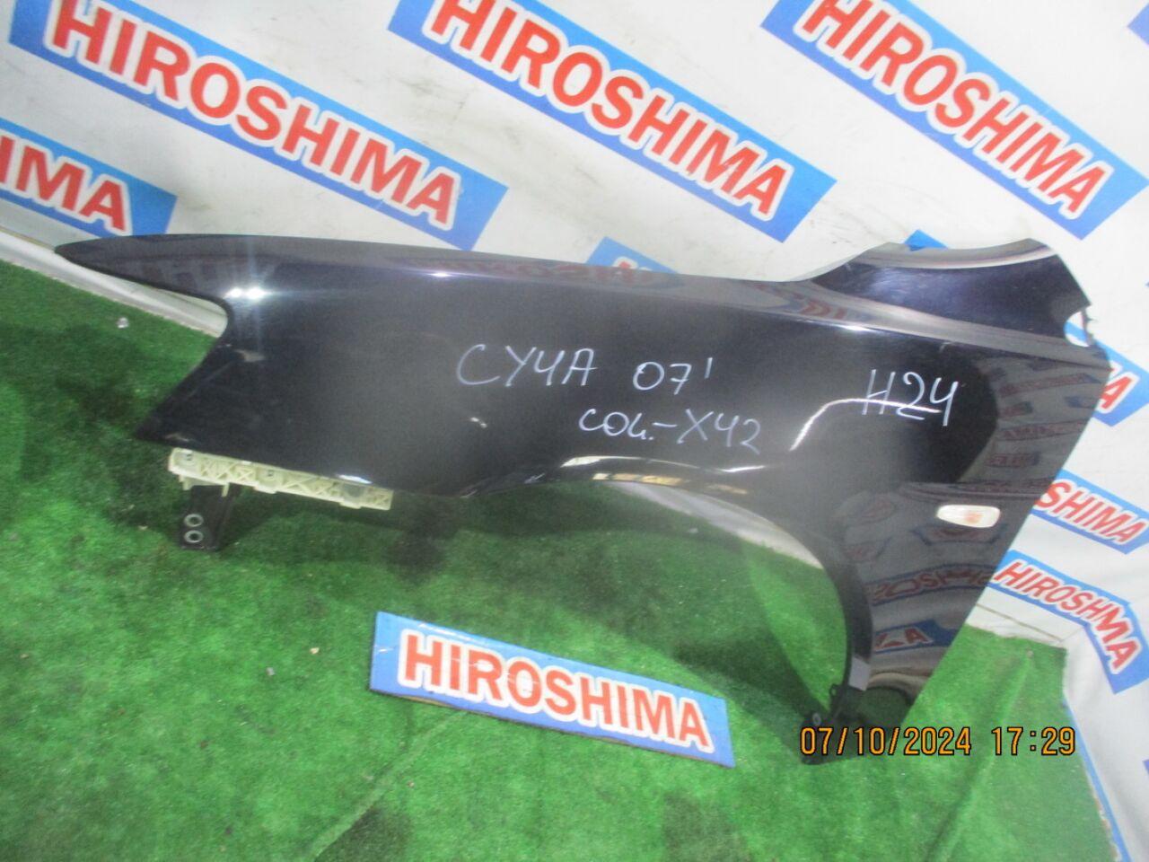 Крыло левое переднее MITSUBISHI GALANT FORTIS CY4A 3 ракурс