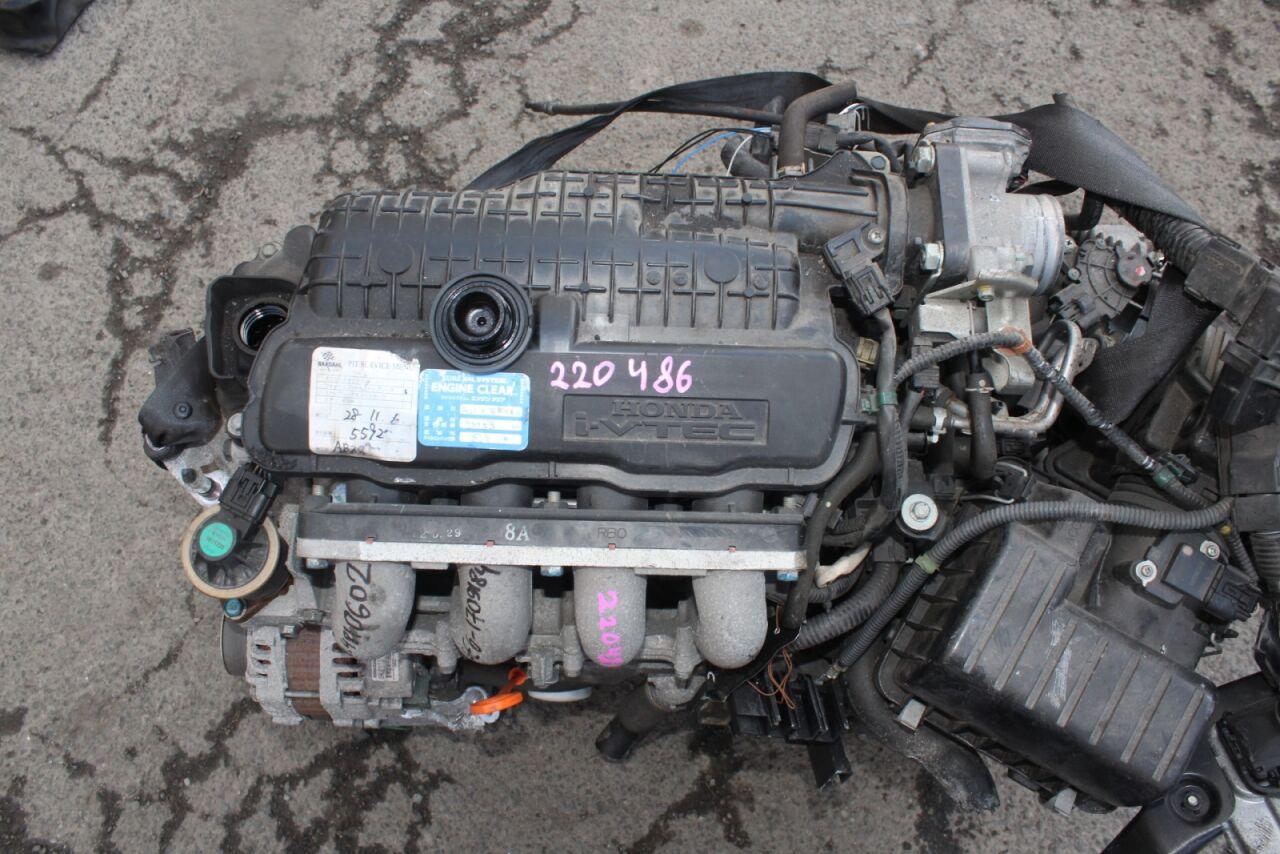 Двигатель  HONDA FIT GE6 L13A ,4810602 ,11000-RB0-801 1 ракурс