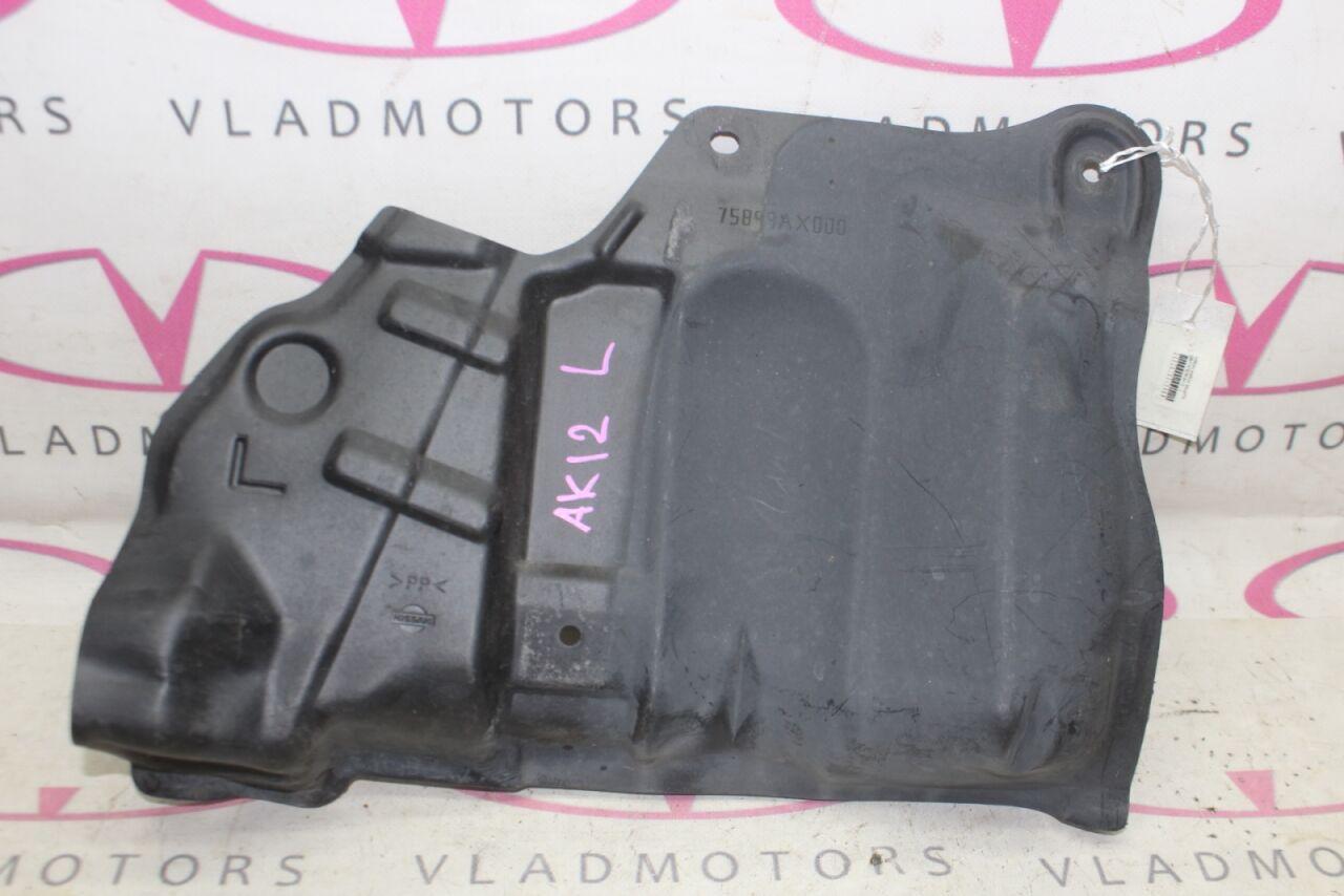 Защита двигателя левая NISSAN MARCH AK12 75899AX000 1 ракурс