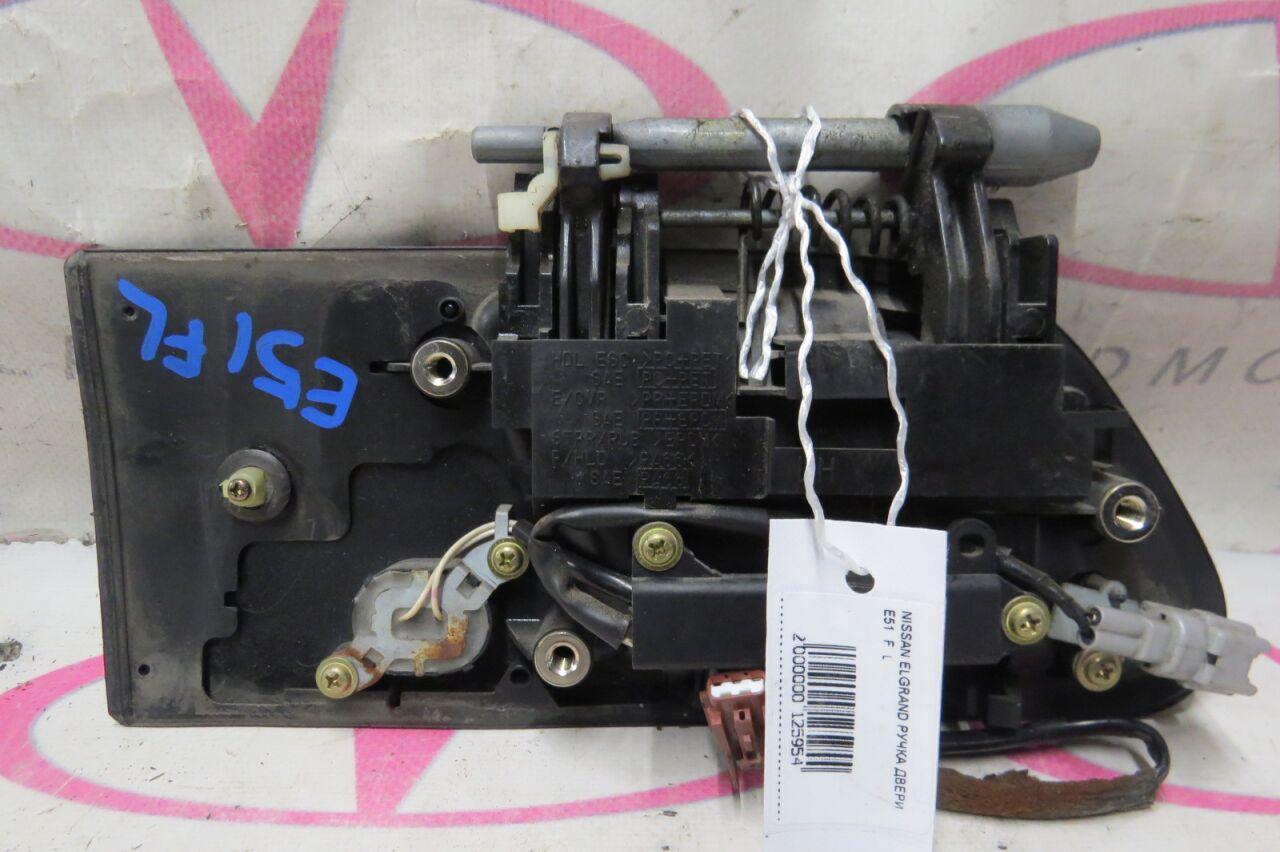 Ручка двери левая передняя NISSAN ELGRAND E51 80607WL000 2 ракурс