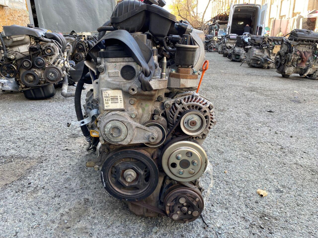 Двигатель  HONDA FIT GE6 L13A ,4638511 ,11000-RB0-800 1 ракурс
