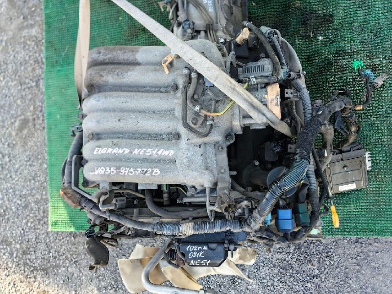 Двигатель NISSAN ELGRAND NE51 VQ35DE - 4 ракурс