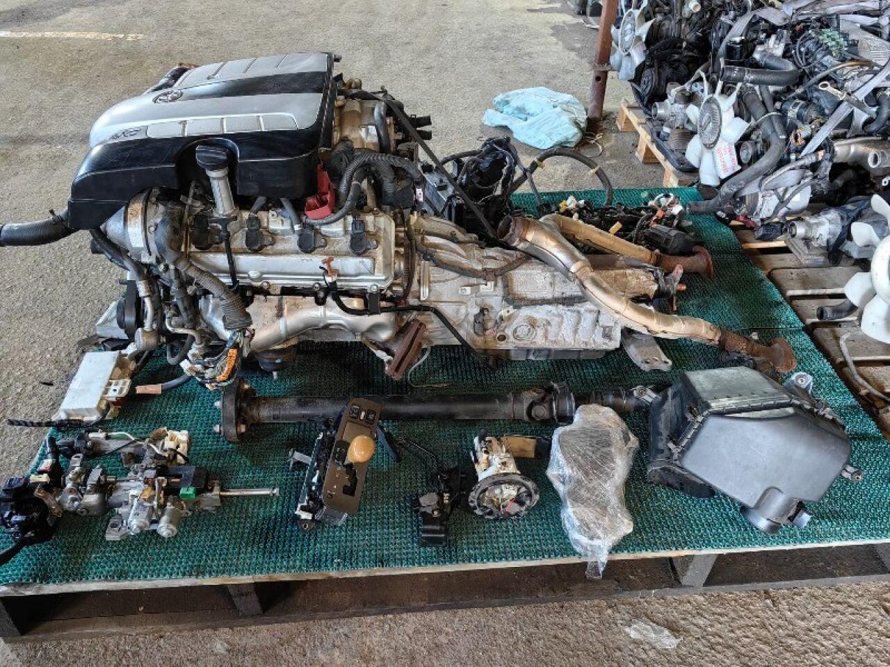 Двигатель TOYOTA SOARER UZZ40 3UZ-FE - 2 ракурс