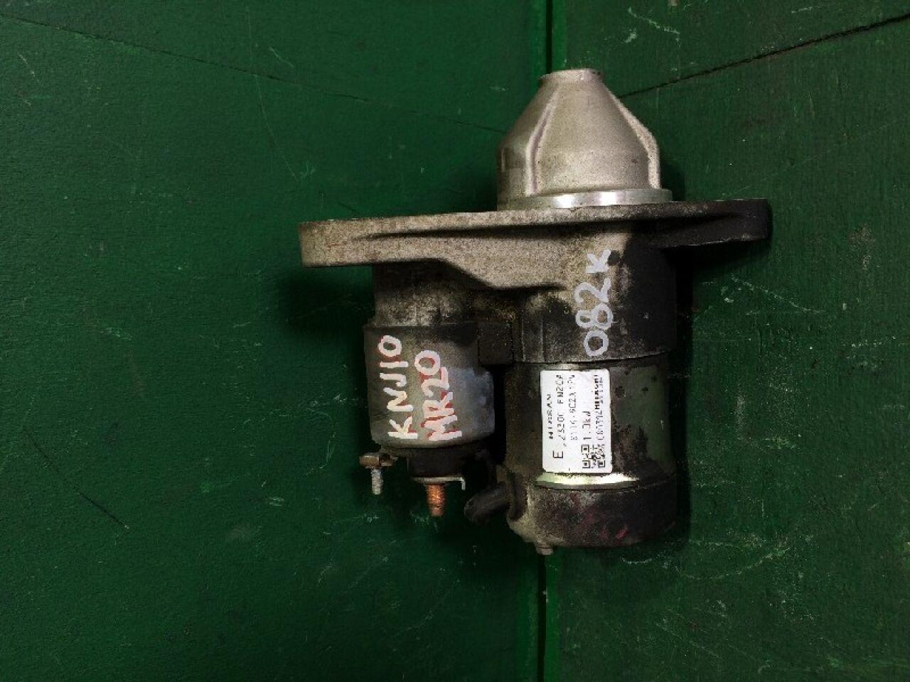 Стартер NISSAN DUALIS KNJ10 MR20DE - 1 ракурс