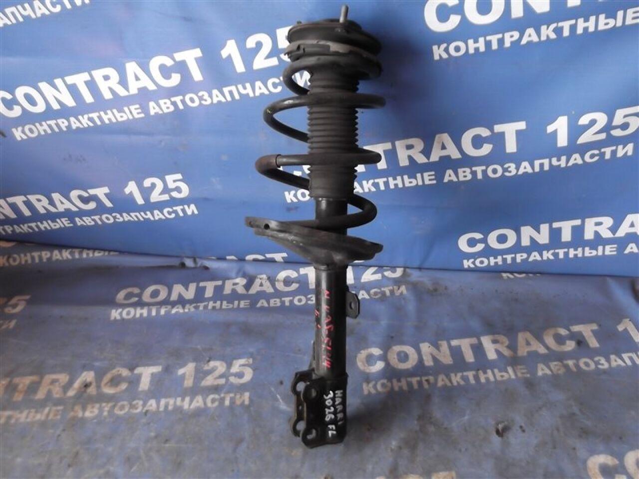 Стойка левая передняя TOYOTA HARRIER MCU35W 1MZ-FE 1 ракурс Стойка левая передняя TOYOTA HARRIER MCU35W 1MZ-FE 1 ракурс