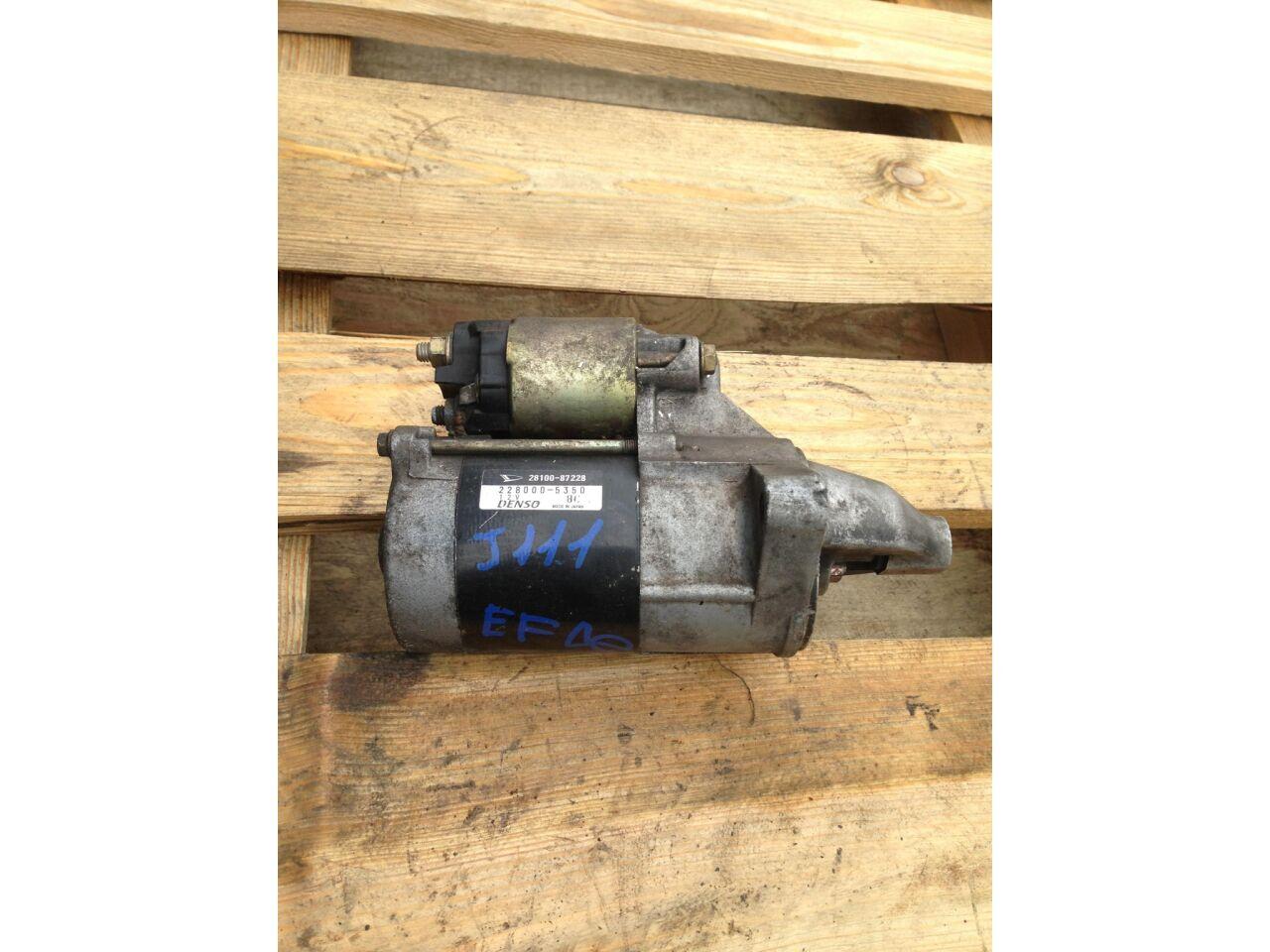 Стартер DAIHATSU TERIOS KID,TERIOS j111, j131g EFDEM 28100-87228 1 ракурс