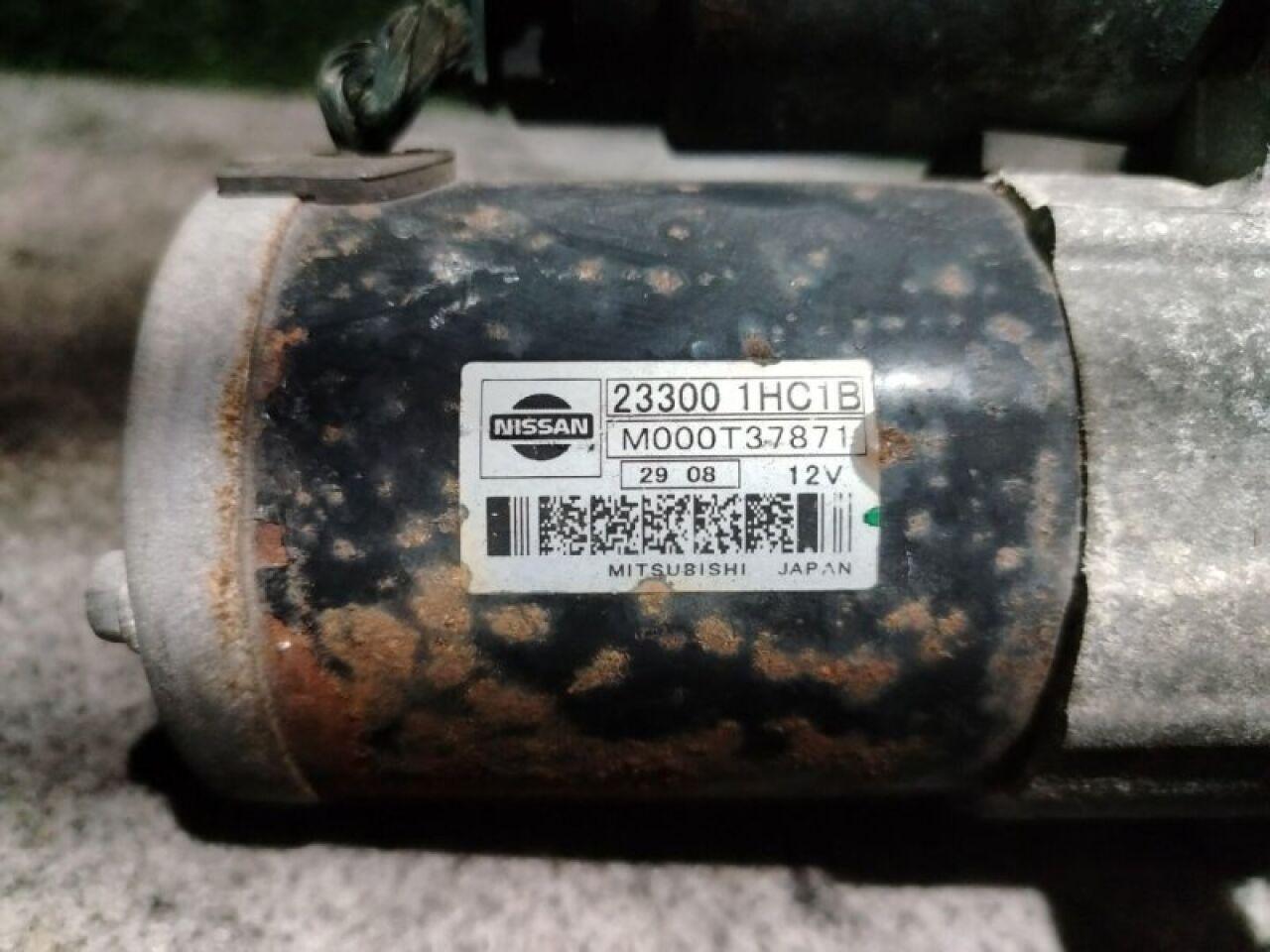 Стартер NISSAN NOTE E12 HR12 233001HC1B 4 ракурс