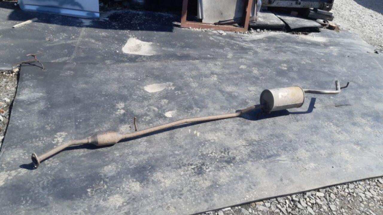 Глушитель NISSAN DAYZ ROOX B21A 3B20 1 ракурс