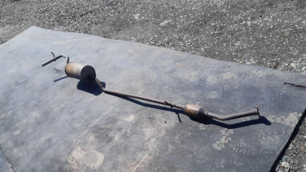 Глушитель NISSAN DAYZ ROOX B21A 3B20 2 ракурс