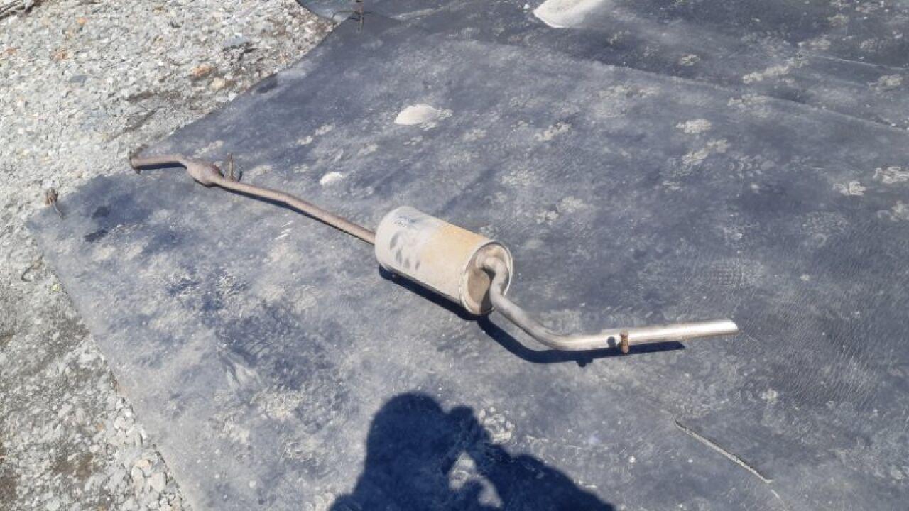 Глушитель NISSAN DAYZ ROOX B21A 3B20 5 ракурс