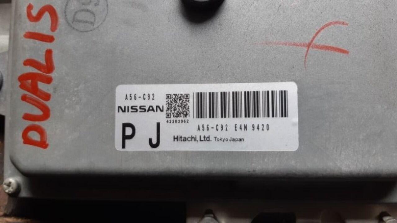 Блок efi NISSAN DUALIS, QASHQAI KNJ10 MR20DE A56-C92E4N9420 2 ракурс