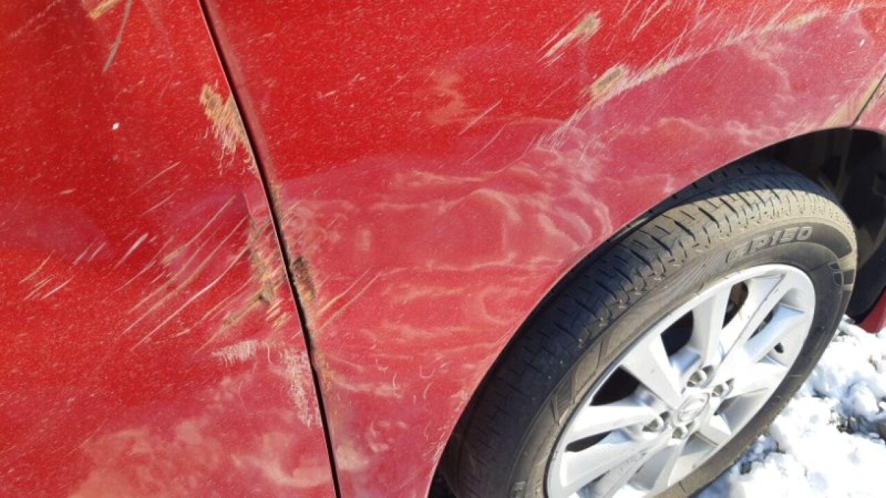 Крыло правое переднее NISSAN DAYZ ROOX B21A 3B20 3 ракурс