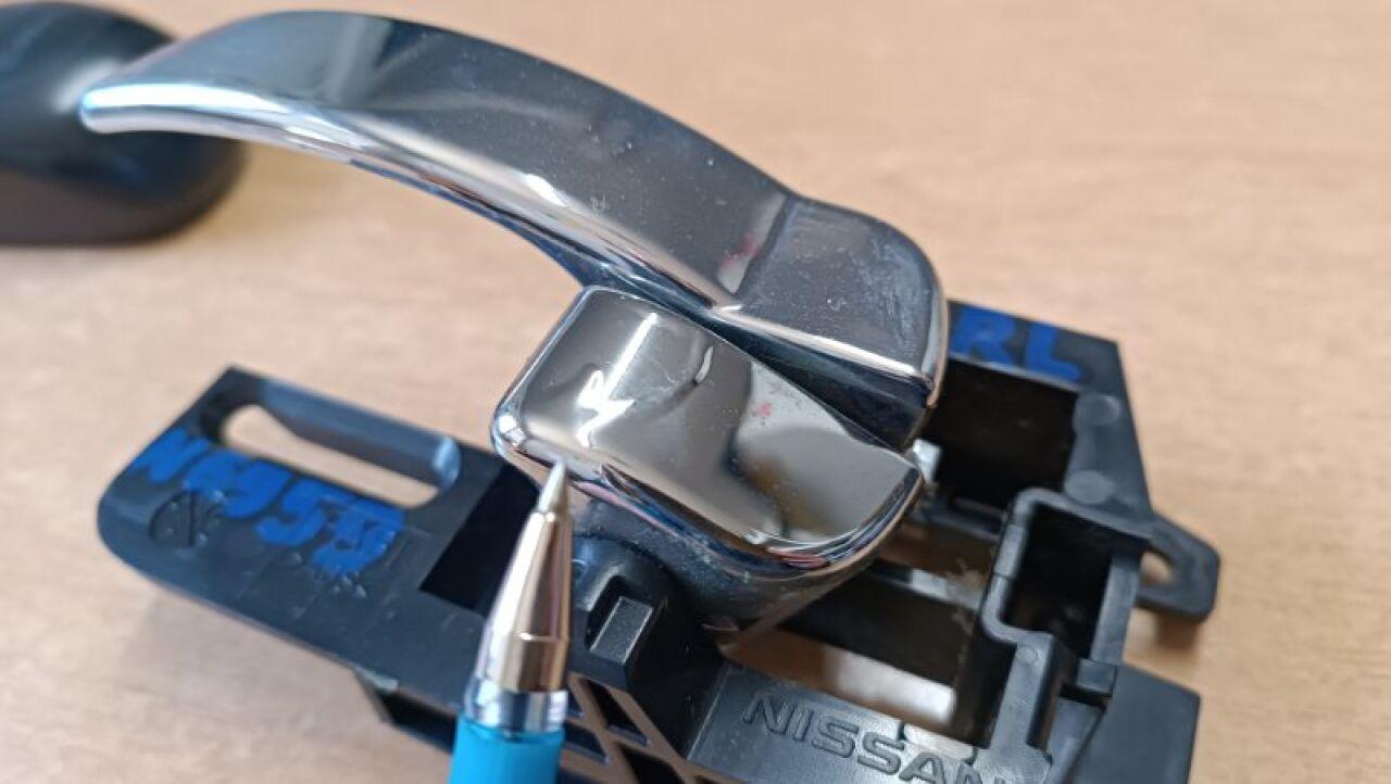 Ручка двери левая задняя NISSAN DUALIS J10, KJ10, KNJ10, NJ10 MR20DE 80671JD00D 4 ракурс