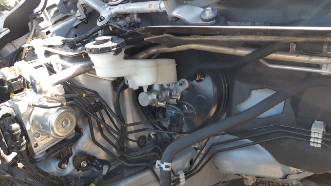 Главный тормозной цилиндр  HONDA SHUTTLE GK8, GK9 L15B ,HEHYBRID 1 ракурс