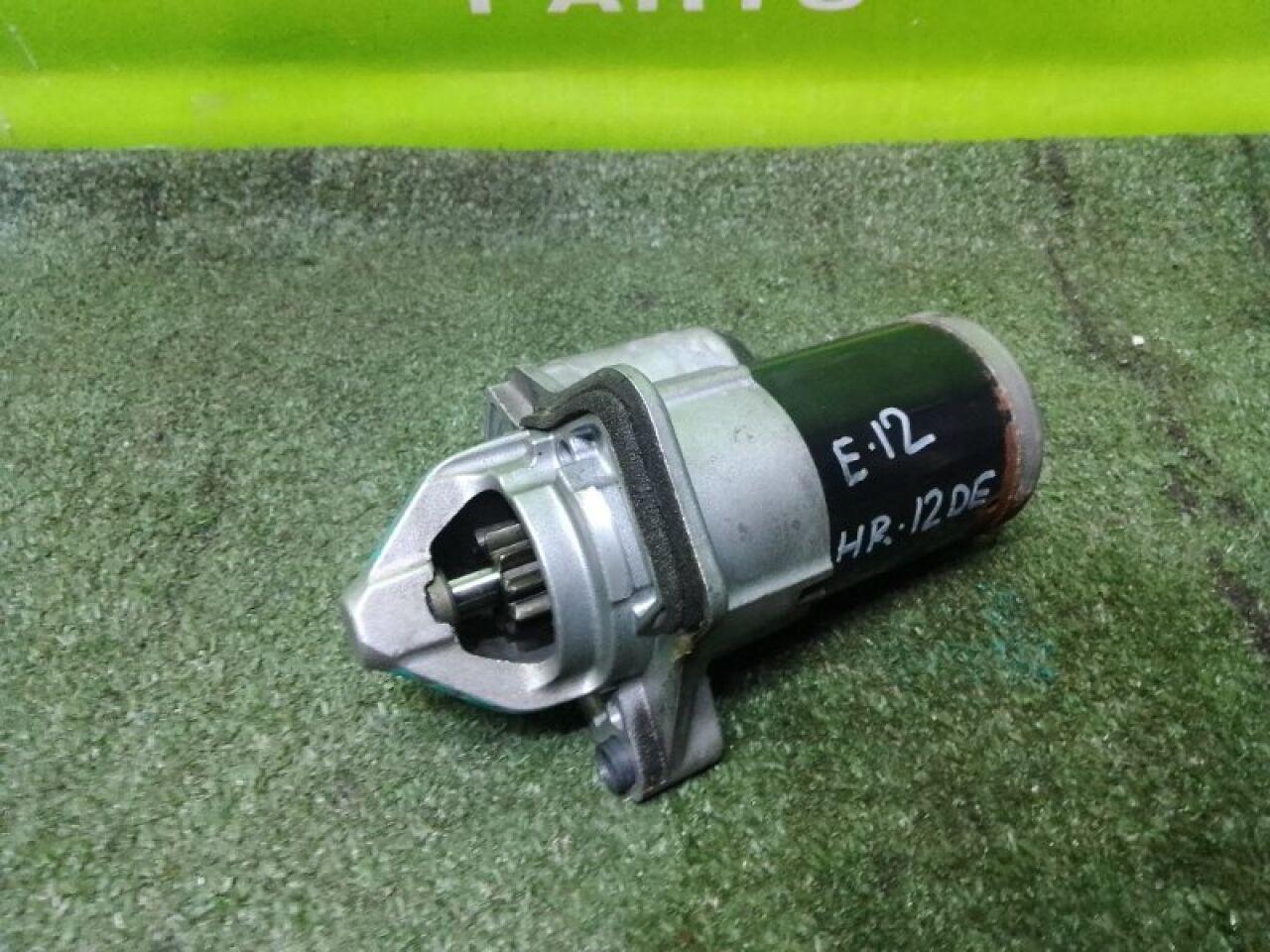 Стартер NISSAN NOTE E12 HR12DE 23300-1HC1B 1 ракурс Стартер NISSAN NOTE E12 HR12DE 23300-1HC1B 1 ракурс