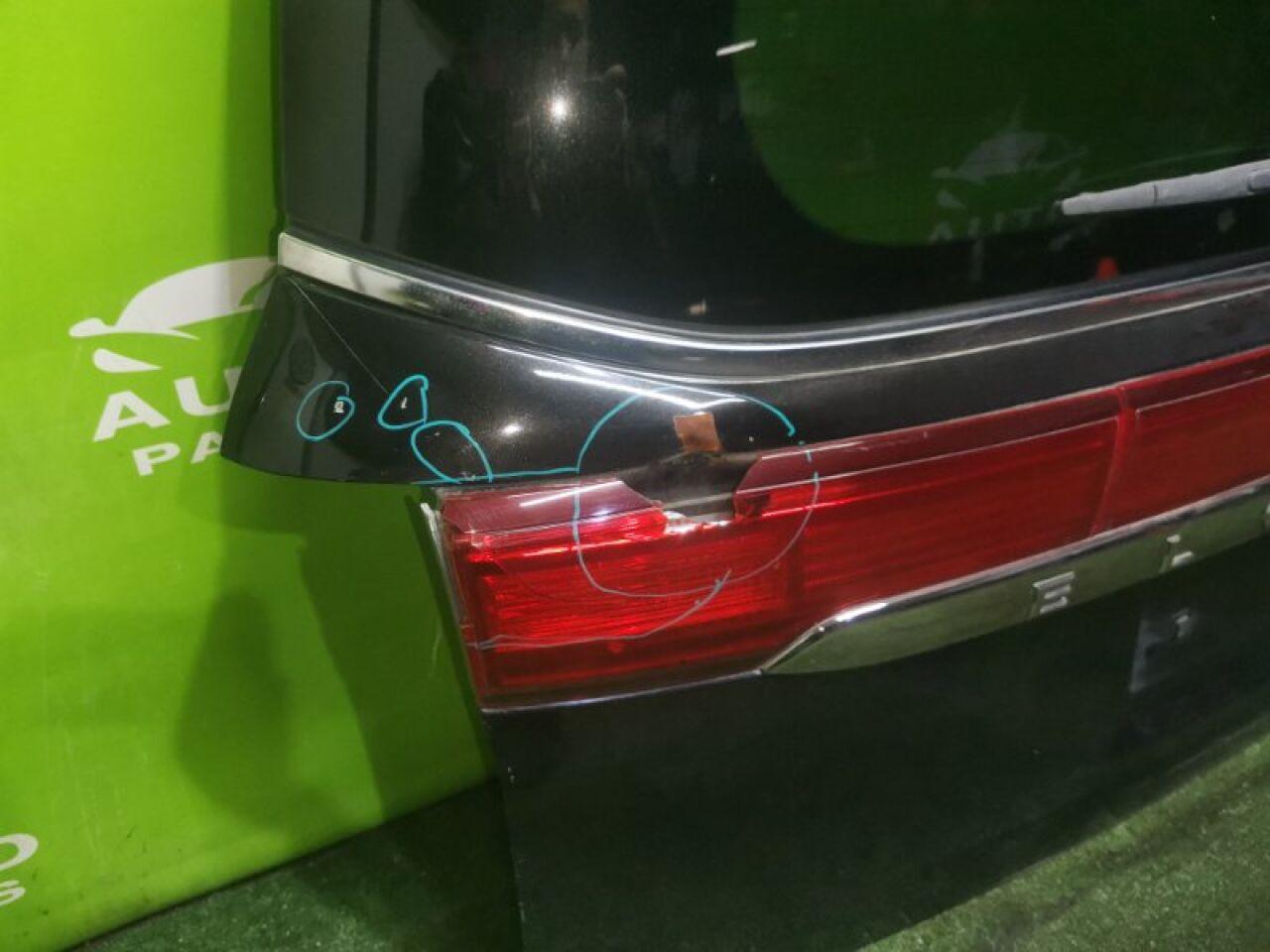 Дверь 5-я задняя NISSAN ELGRAND TE52 QR25DE 4 ракурс