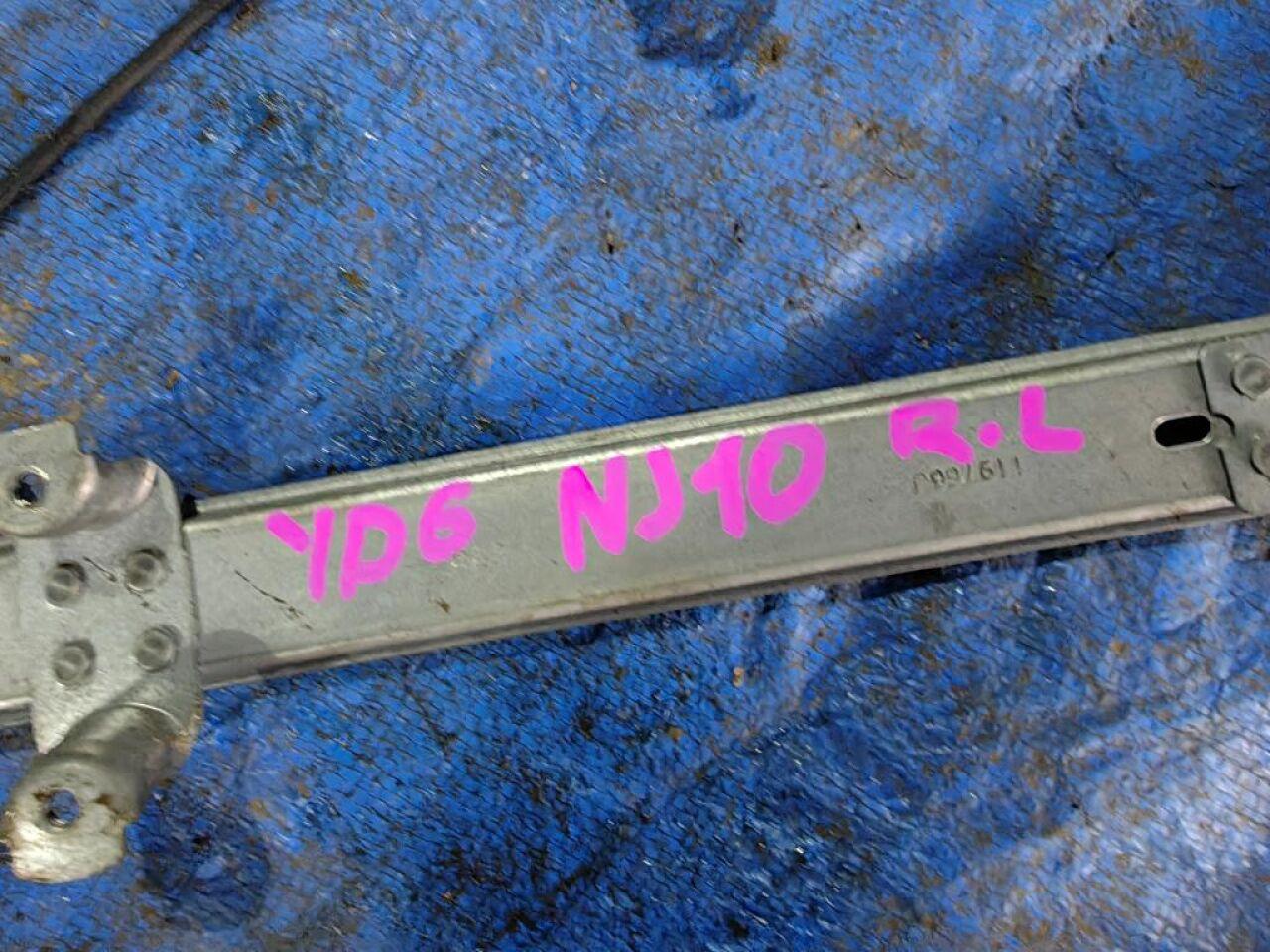 Стеклоподъемник левый задний NISSAN DUALIS NJ10 402053 4 ракурс