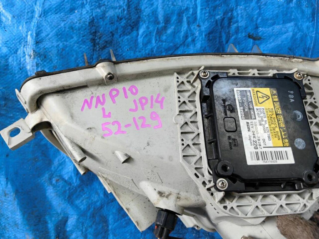 Фара левая TOYOTA PORTE NNP10 52129 5 ракурс