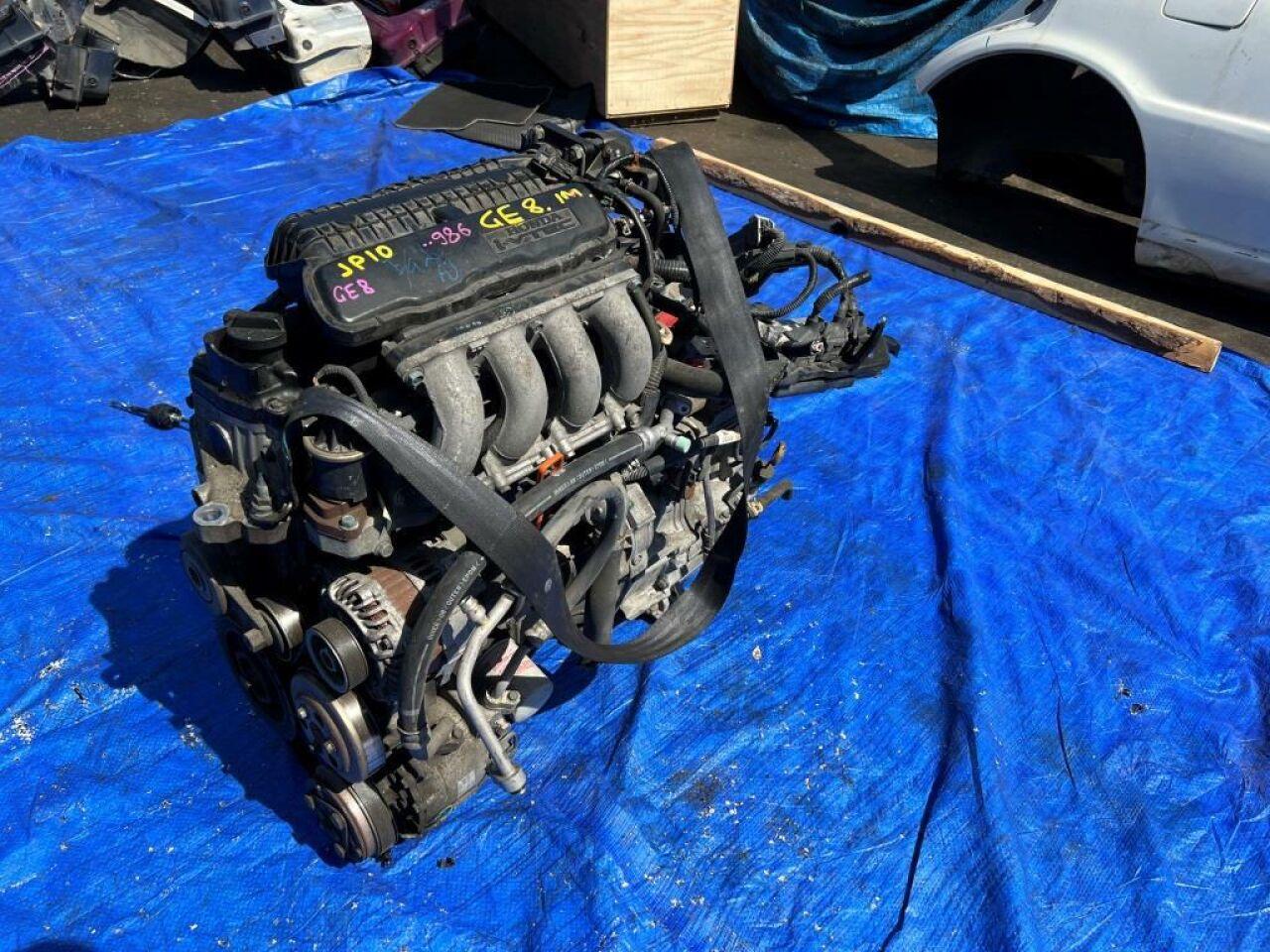 Двигатель HONDA FIT GE8 L15A SET-TRANSMISSION 1 ракурс