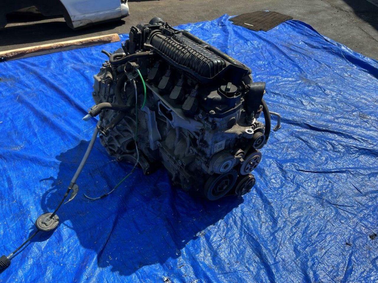 Двигатель HONDA FIT GE8 L15A SET-TRANSMISSION 3 ракурс