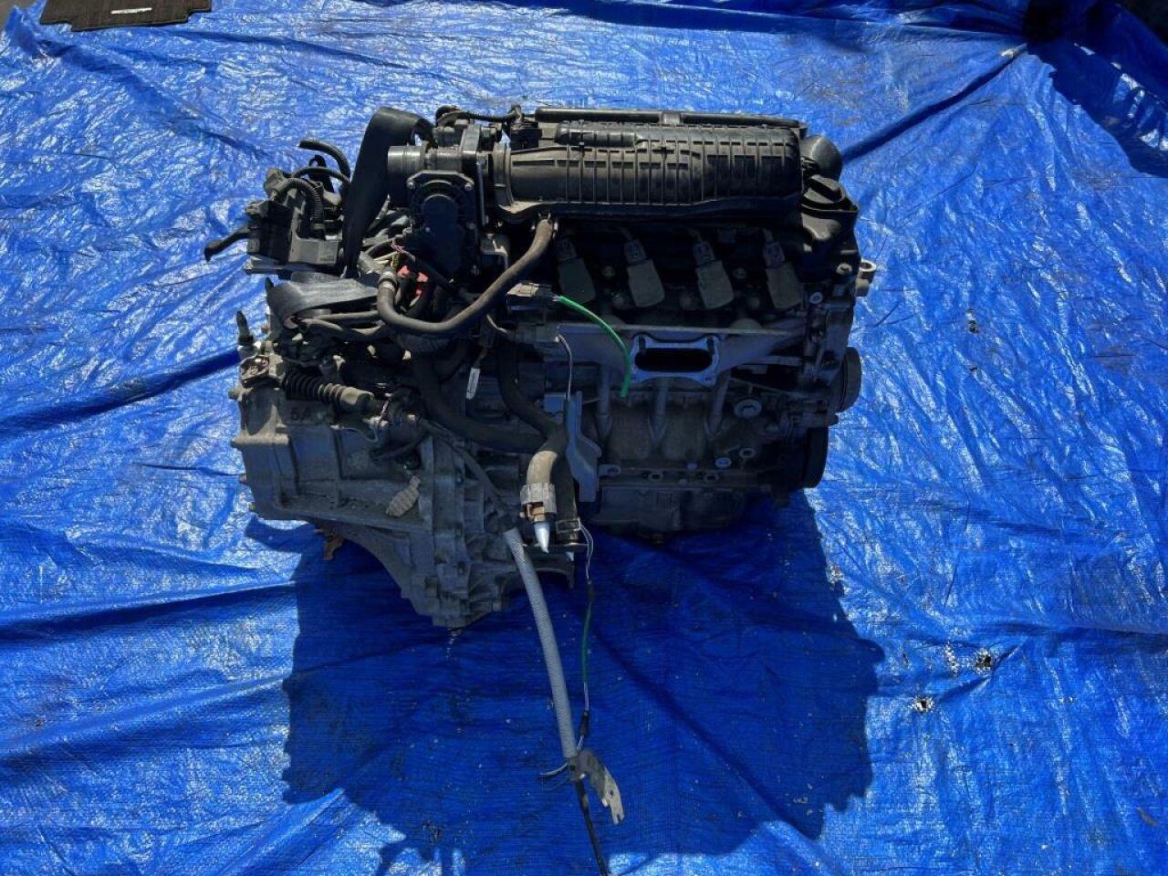 Двигатель HONDA FIT GE8 L15A SET-TRANSMISSION 4 ракурс